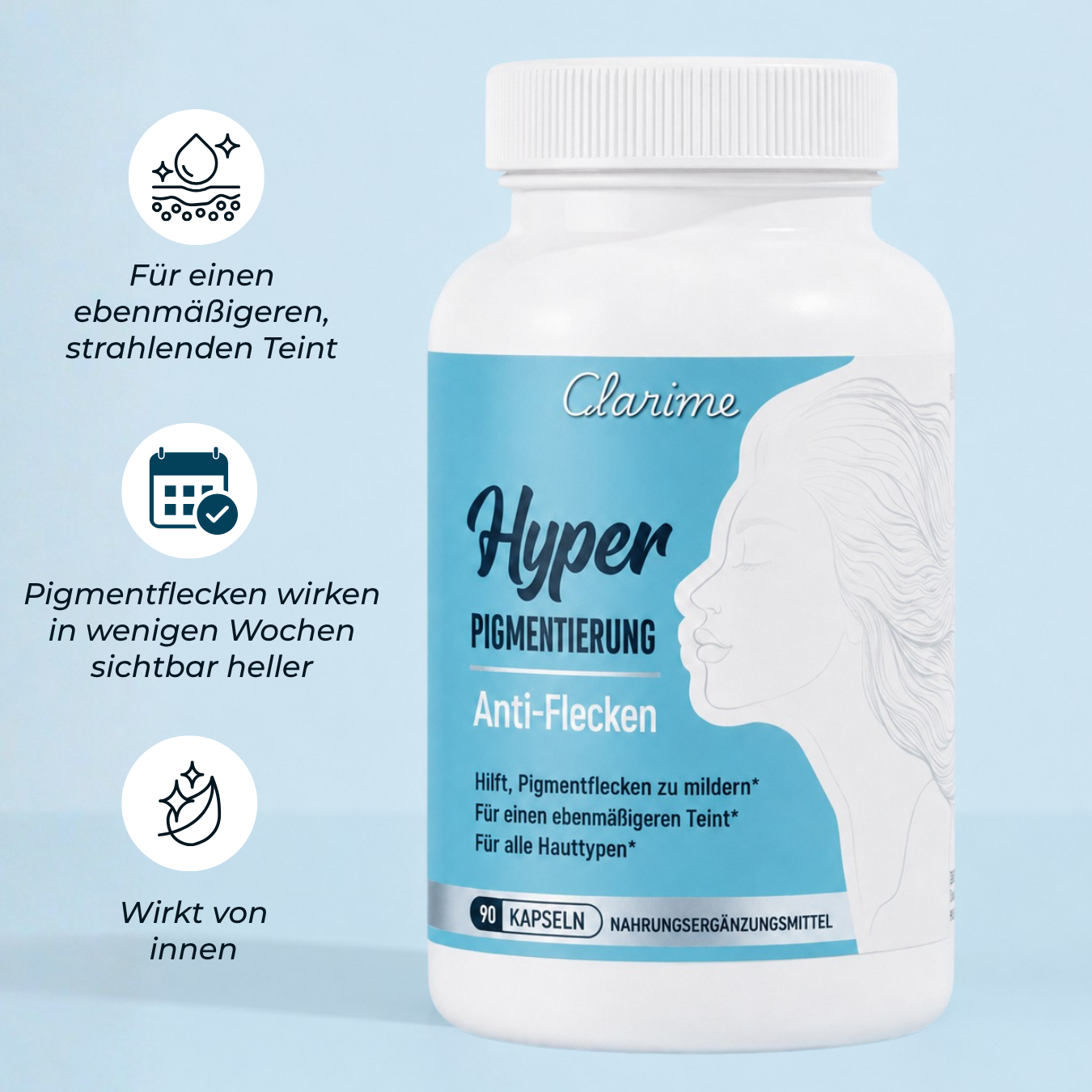 Hyperpigmentierung Anti-Flecken Kapseln
